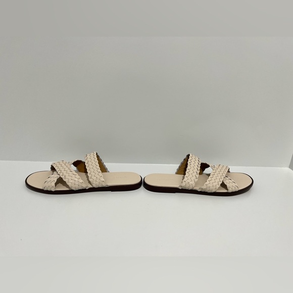NEW Madewell The Mena Slide Sandal in Ecru size 6.5 - Picture 6 of 11